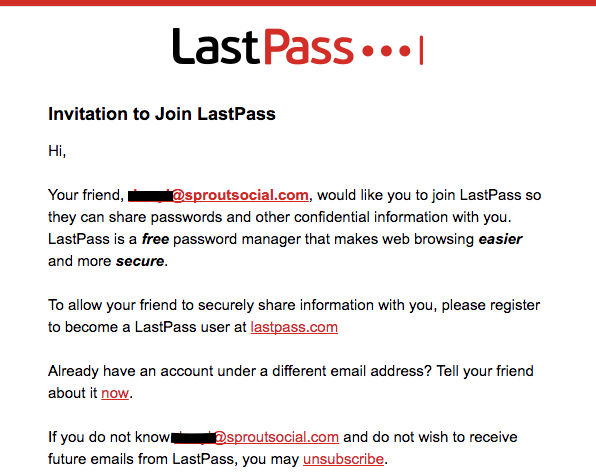 last pass CTA example