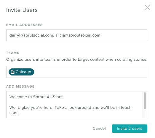 Invite users to Bambu